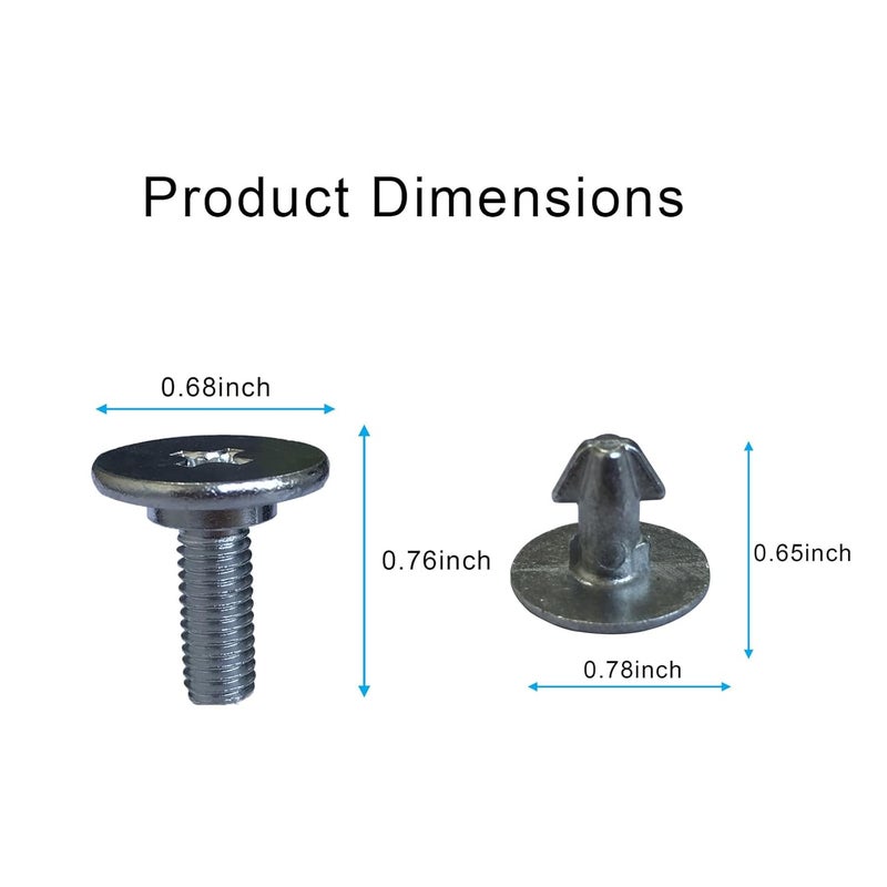 BOATSHIP 6PCS Radiator Engine Access Cover Pin Clip Screw 90674-TY2-A01 and 2PCS Lower Engine Cover Bolt 90105-TBA-A00 Compatible with Honda Accord CRV Civic - Image 2